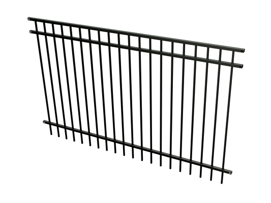 TruView Ornamental - Steel Fence Panels - Landmark - Flat Top - Stock Clearance Copy