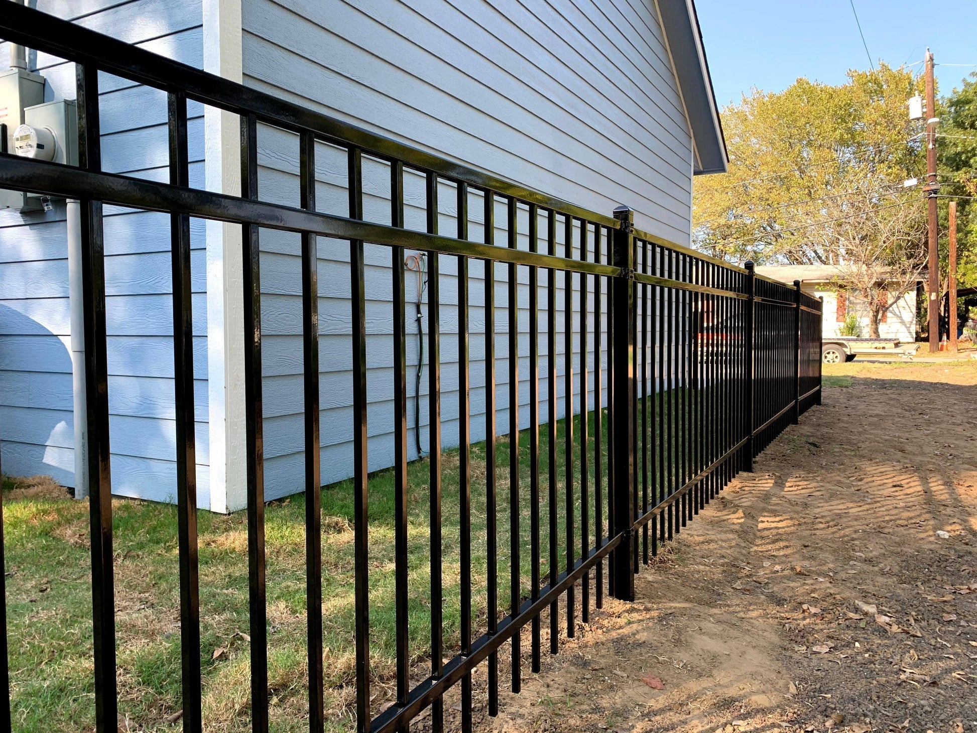 Attractive Aluminum and Truview Fence Panels Betafence